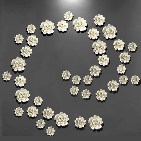 3D Flower Wall Decoration