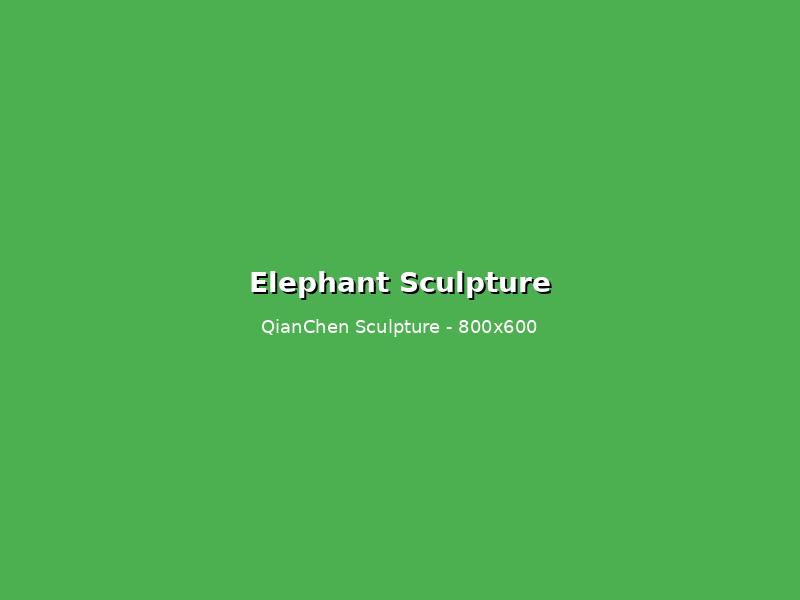 Family of Elephants Sculpture Set