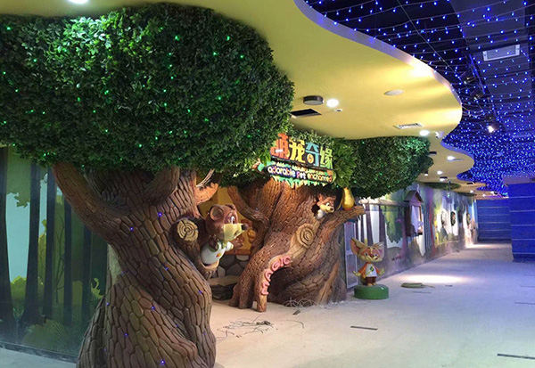 FRP Fiberglass Sculpture Installation