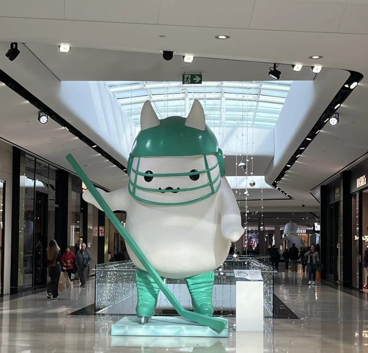 Hockey Character Sculpture