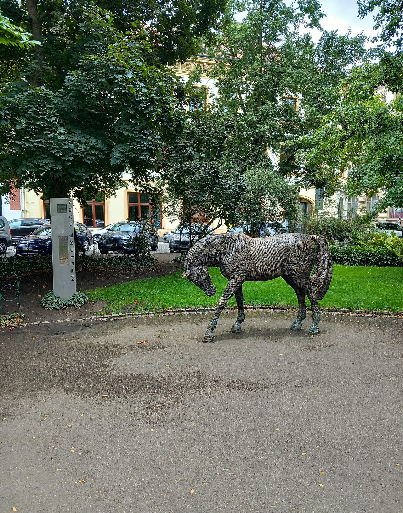 Running Horse FRP Sculpture