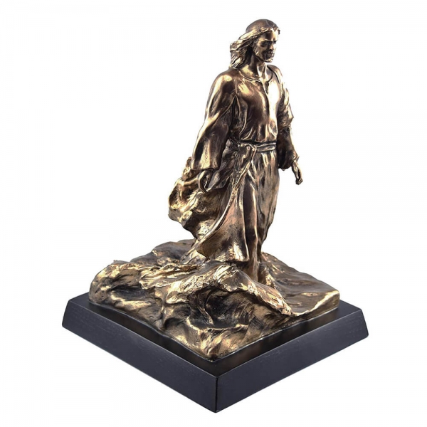 resin cold cast bronze religious jesus statue