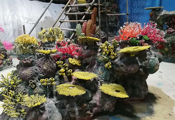 Simulated Coral Sculpture